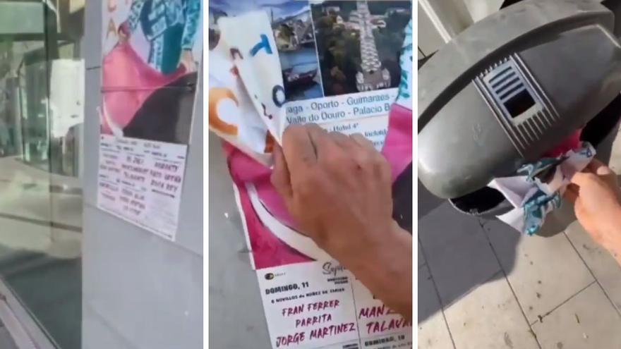 La protesta viral de los animalistas que enfurece al público taurino: “Qué torpeza la mía”