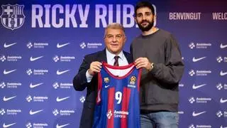Ricky Rubio: "Acerté de pleno en venir al Barça"