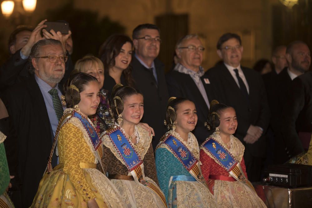 Cremà de la falla municipal infantil de 2019