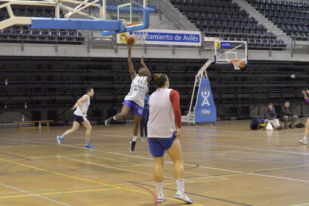 Ayitso ya se entrena con el ADBA de Avilés