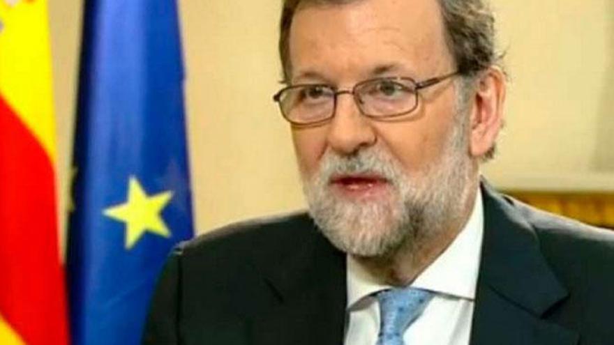 Mariano Rajoy durante su entrevista // Espejo Público