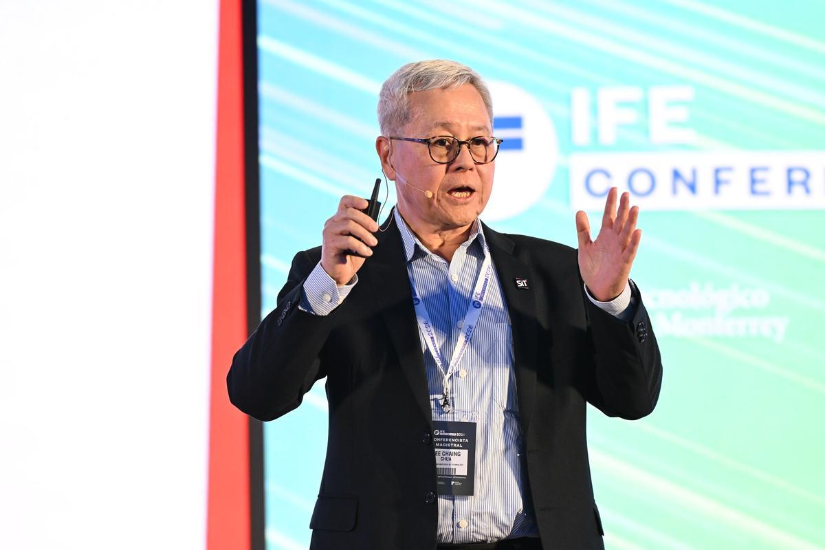 Chua Kee Chaing, durante su intervención.