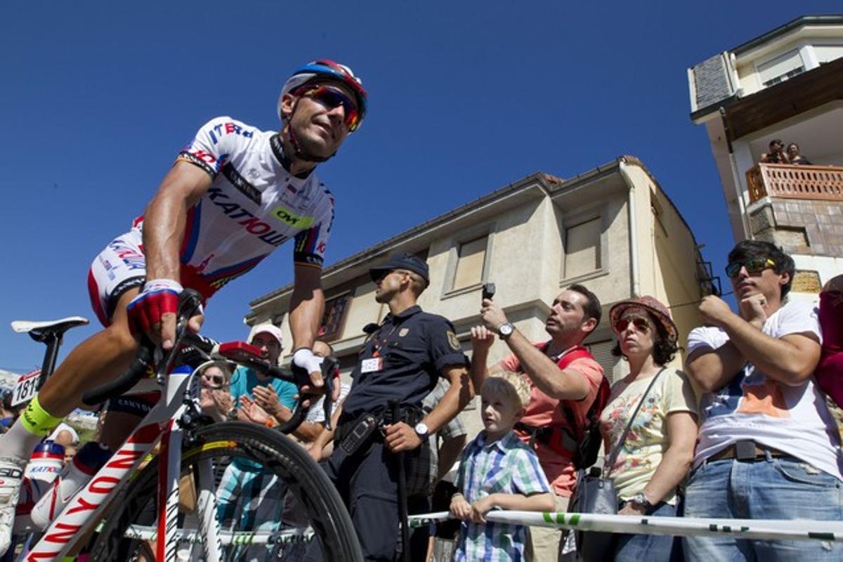 Las imágenes de la etapa de la Vuelta Las imágenes de la etapa de la Vuelta