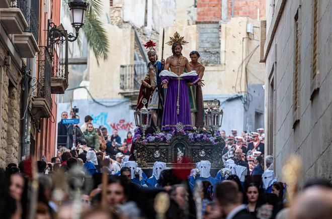 Lunes Santo en Alicante 2026: Procesión de la Hermandad Agustiniana de Nuestro Padre Jesús Despojado