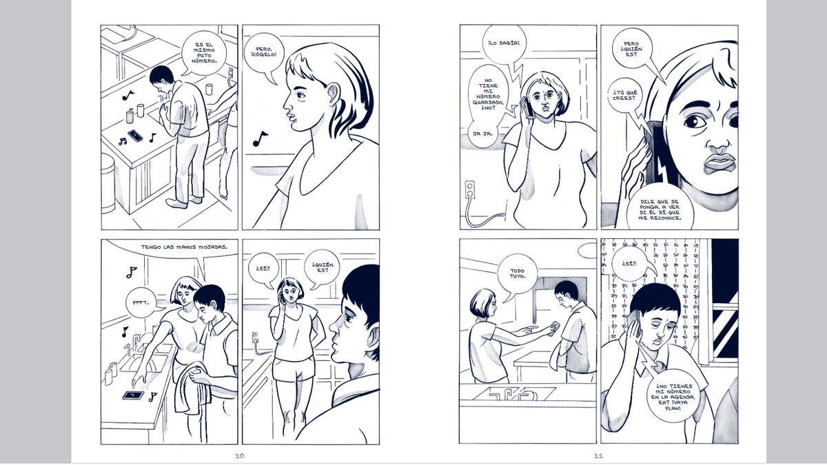 Páginas del cómic 'Todo abruma'.