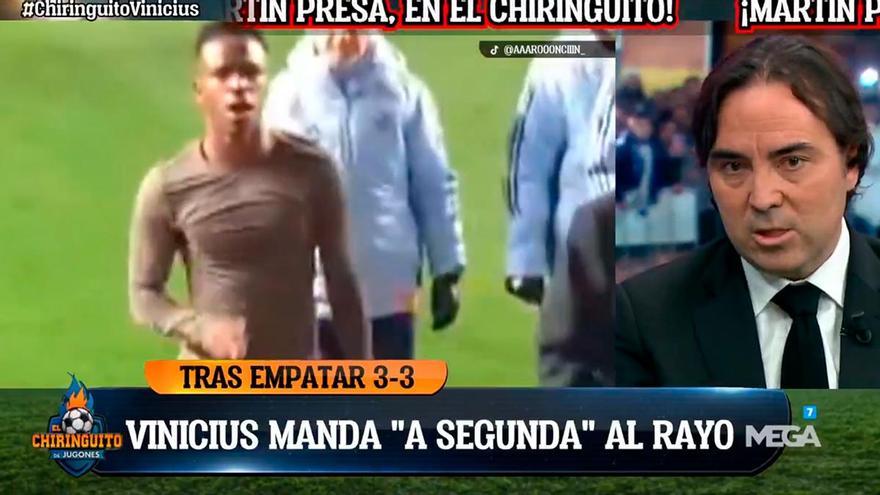 Presa contesta a los gestos de Vinicius