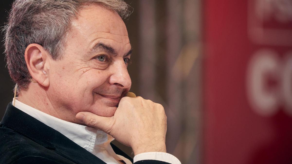 El expresidente del Gobierno José Luis Rodríguez Zapatero.