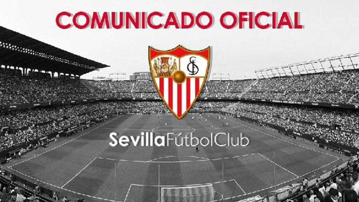 El Sevilla suspende indefinidamente la actividad deportiva