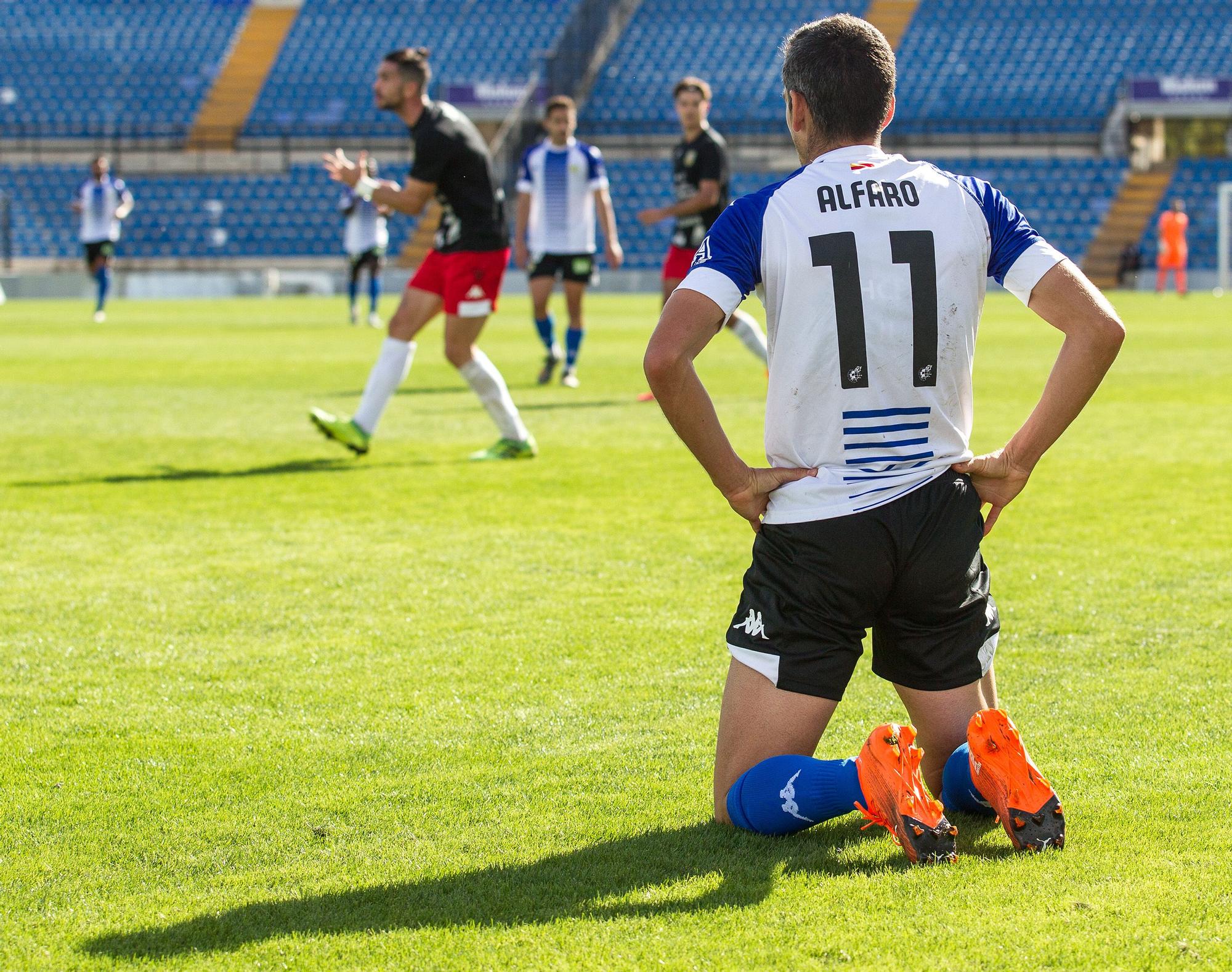 Las imágenes del partido Hércules - Peña Deportiva