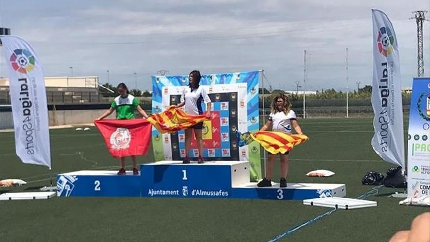 Claudia Fernández se proclama campeona de España cadete