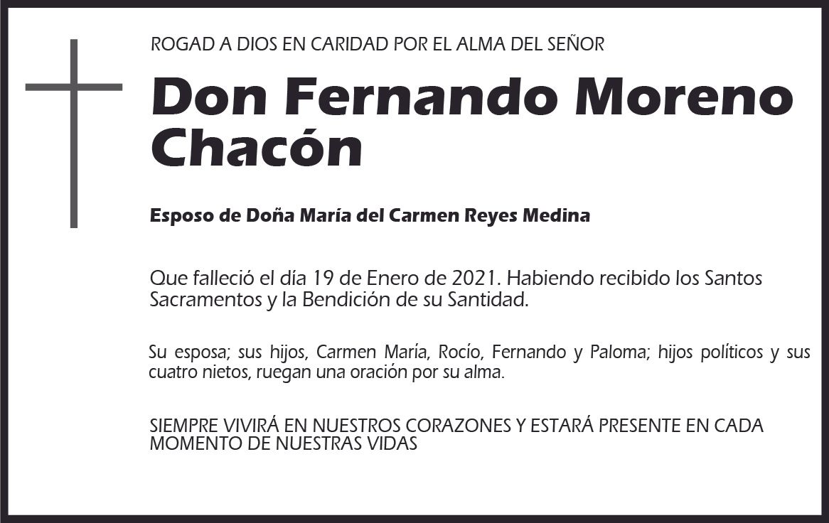 Fernando Moreno Chacón