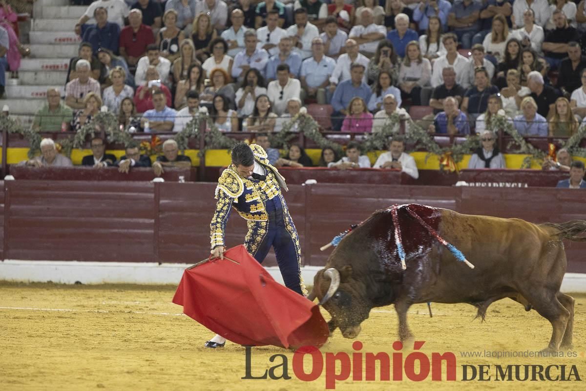 Cuarta corrida en la Feria Taurina de Murcia (Castella, Manzanares y Ureña)