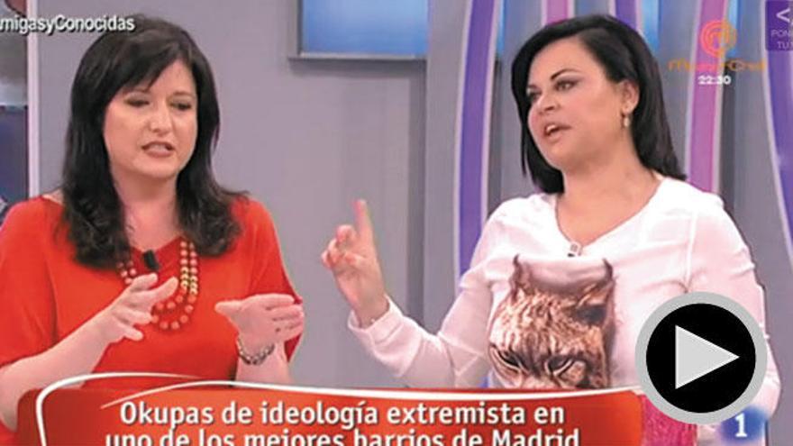 Teresa Bueyes en el programa &#039;Amigas y conocidas&#039; de TVE