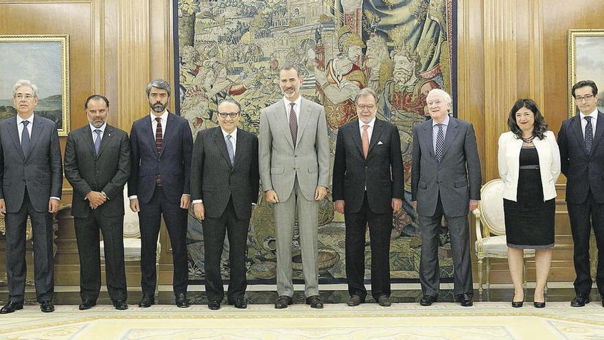 Javier Moll reitera al Rey el compromiso de la AMI con la libertad de expresión