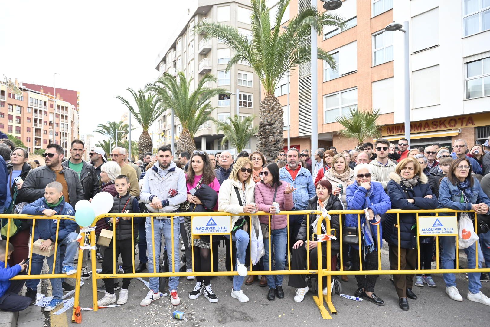 Búscate en las fotos: Las mejores imágenes de la mascletà de este viernes en Castelló