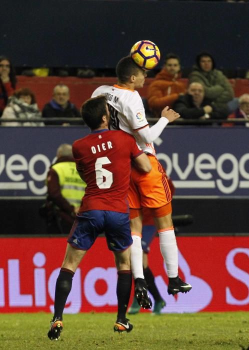 Las imágenes del Osasuna - Valencia