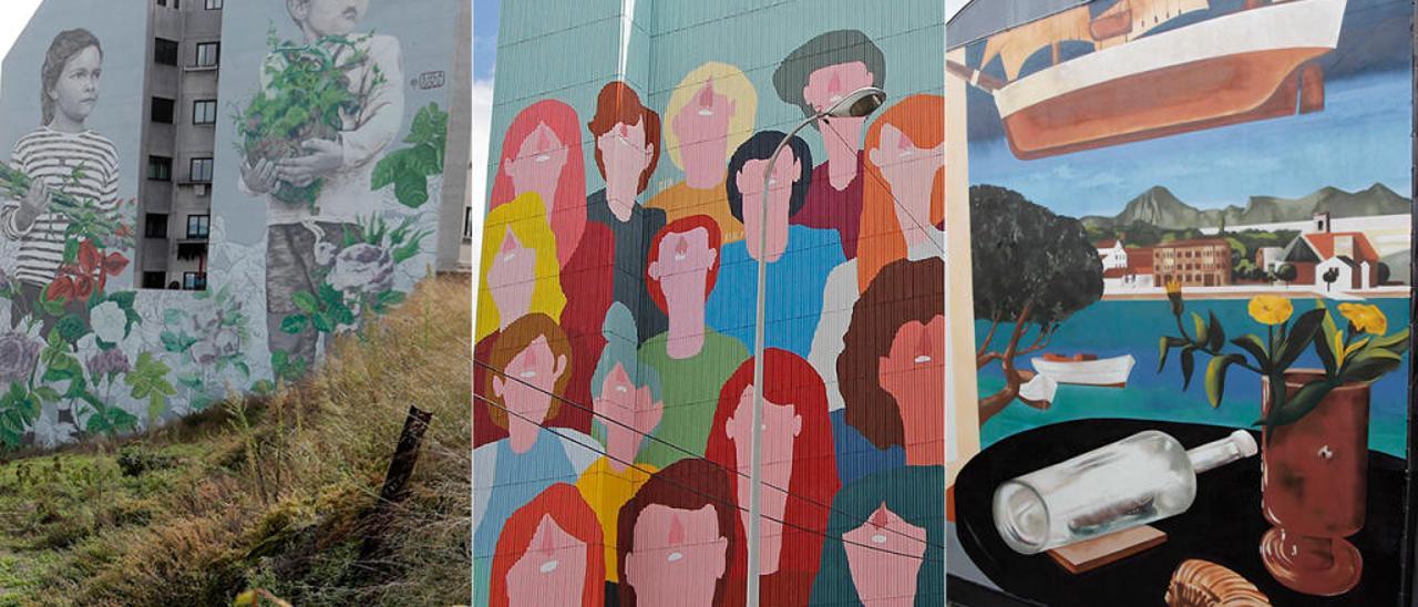 Los murales de Vigo que dejarán de decorar la ciudad // FDV