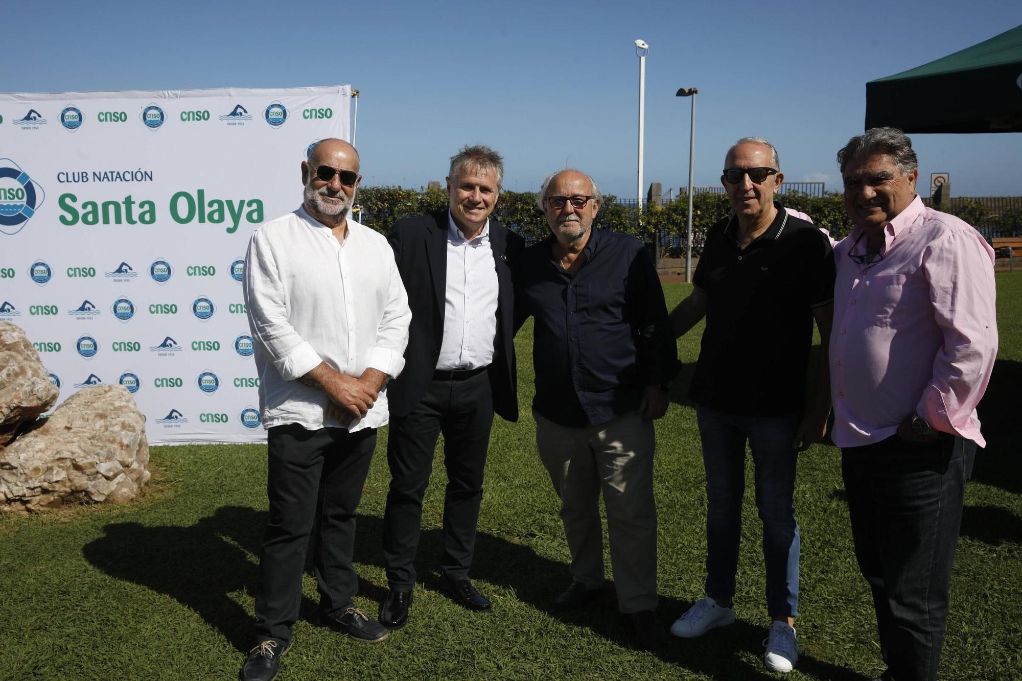 La celebración de los 70 años del Club de Natación Santa Olaya, en imágenes