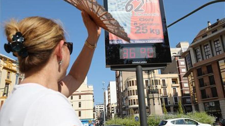 Activan el aviso amarillo por calor en Castellón