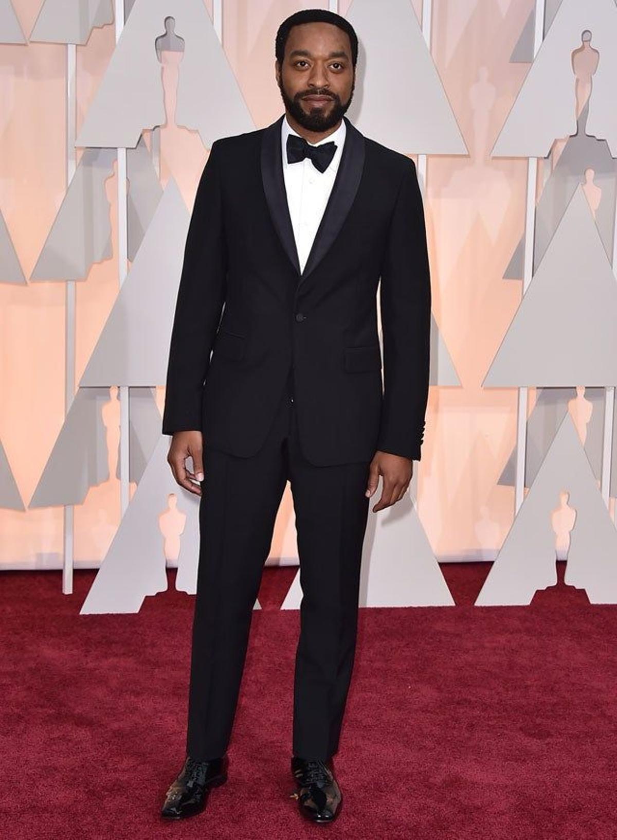 Chiwetel Ejiofor, en la alfombra roja de los Oscar 2015