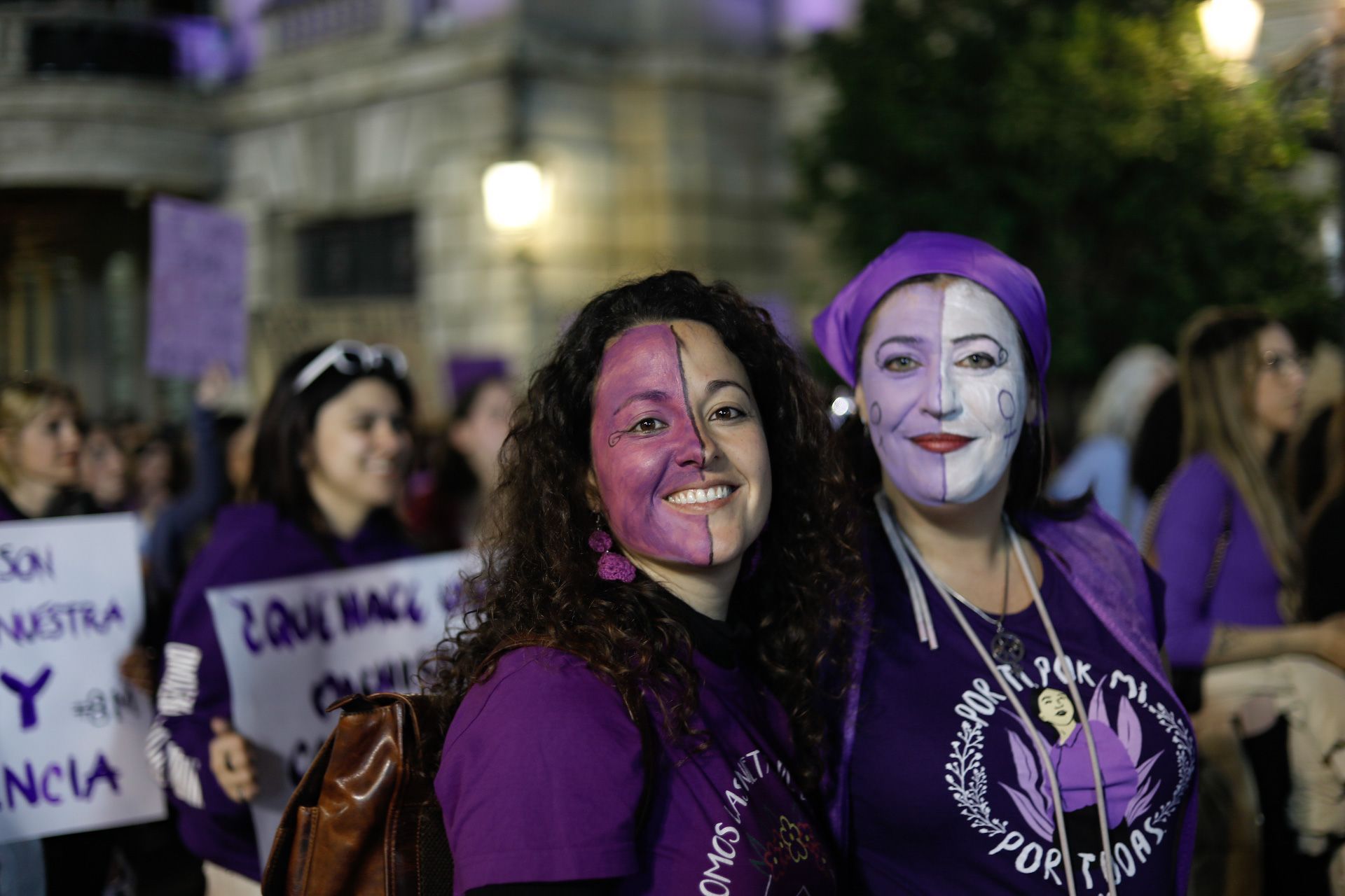 La manifestación de la Coordinadora Feminista de València para celebrar el 8 M