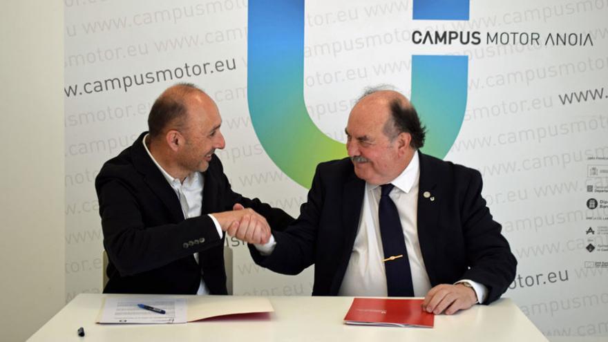 El Campus Motor Anoia de Castellolí es lliga a la Universitat de Vic