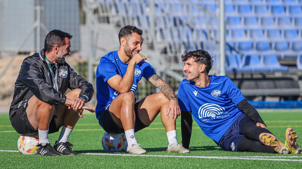 Buen ambiente en los entrenamientos del Intercity