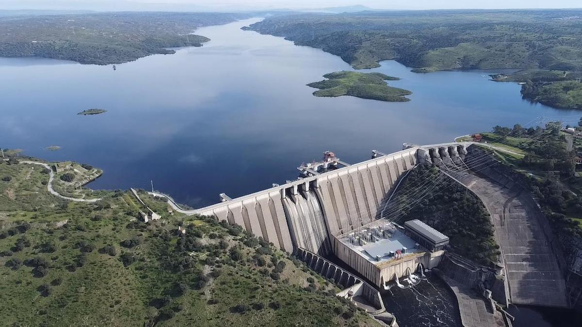 Embalse de Alcántara.