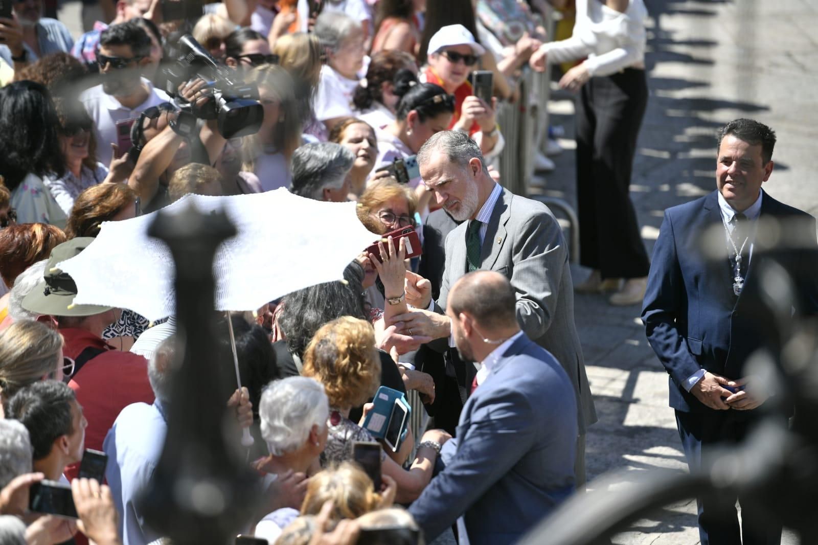 Fotogalería | Así fue la visita de los reyes de España a Guadalupe