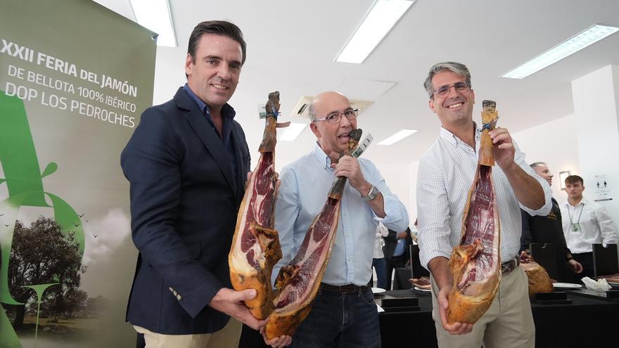Un jamón de Delicias Ibéricas, elegido el mejor de la DOP del 2022 en el concurso de Villanueva de Córdoba