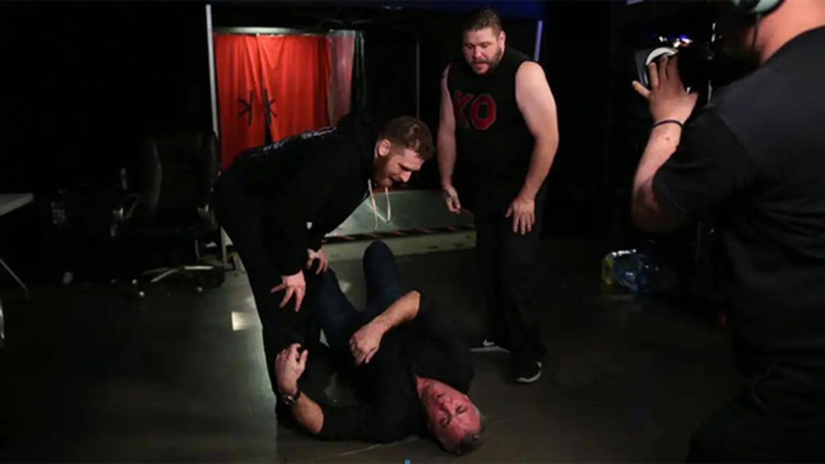 La paliza a Shane McMahon