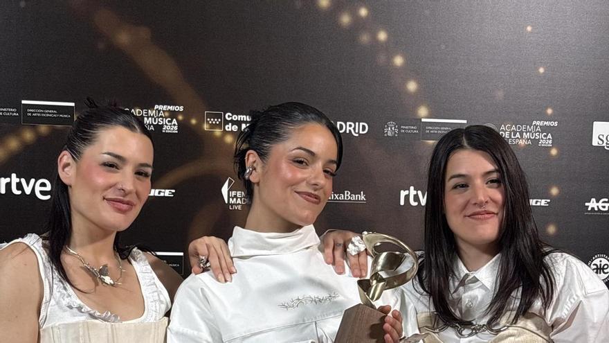 Tanxugueiras triunfa nos Premios da Academia da Música coa mellor canción en galego