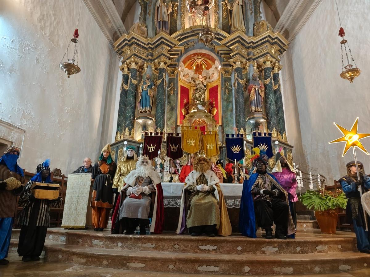 Los Reyes Magos en Campanet. Joan Pons