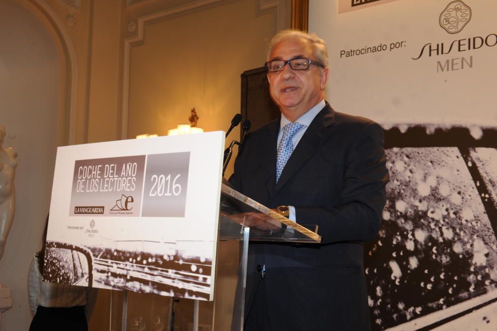 Entrega de los premios Coche del Año de Los Lectores 2016