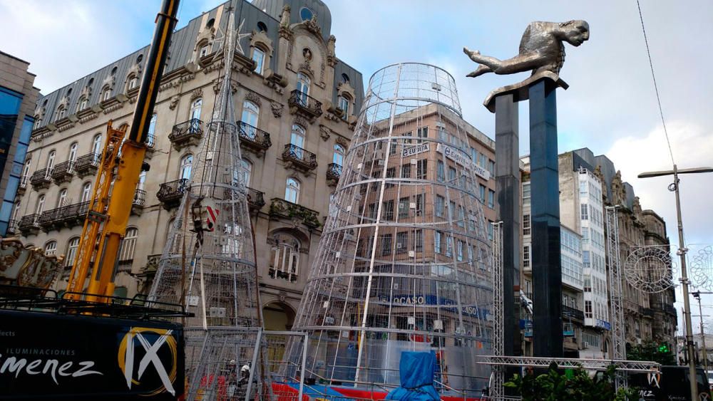 La Navidad en Vigo, a punto // R. G.