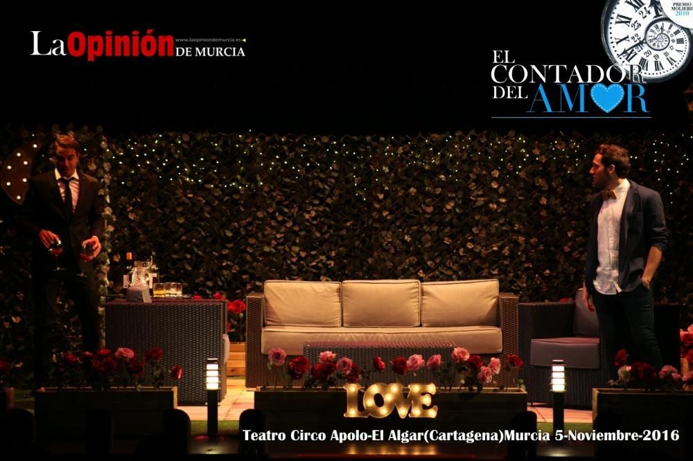 Obra de teatro "El contador del amor" en el Teatro