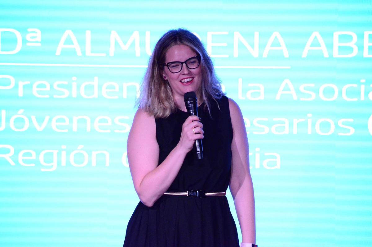Almudena Abellán (Presidenta de AJE Región de Murcia)