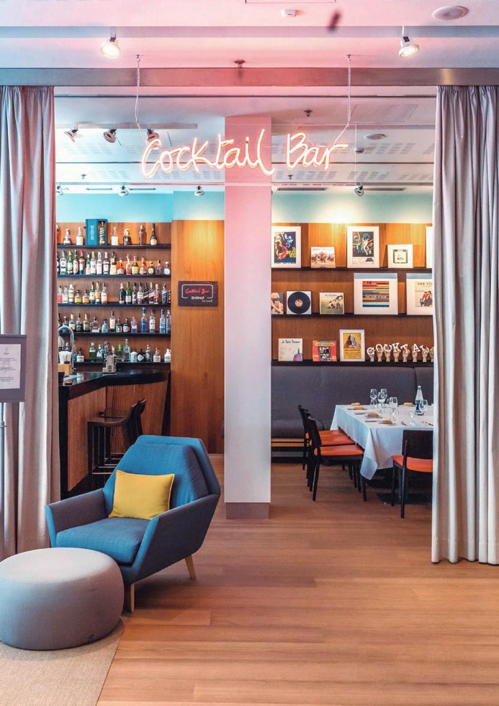 Cocktail Bar del hotel Zinema 7.