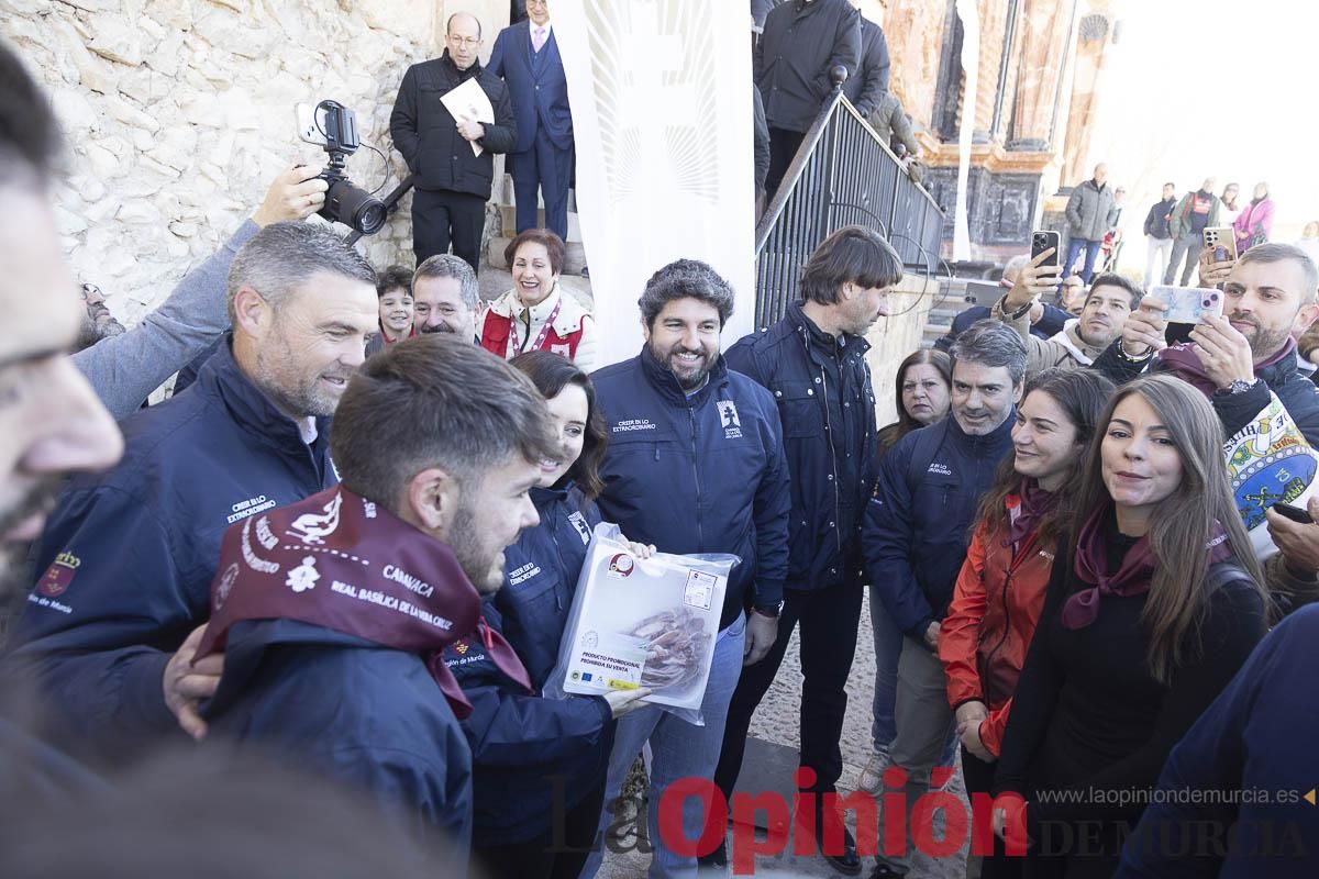 Así ha sido la visita de Isabel Díaz Ayuso a Caravaca de la Cruz