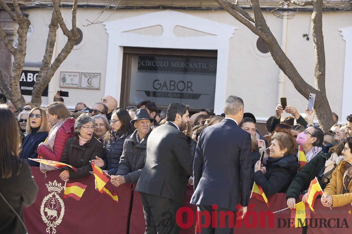 Visita de los reyes de España a Caravaca (Ayuntamiento)