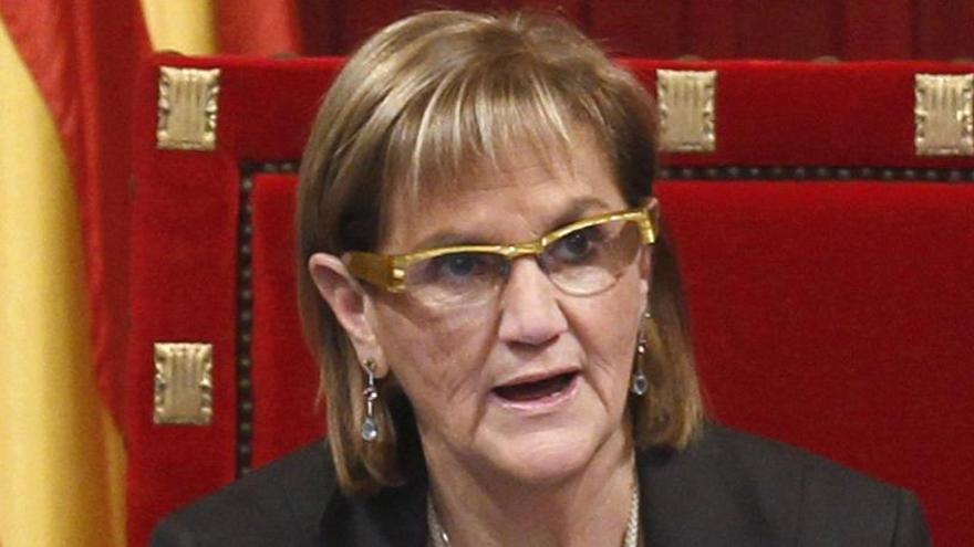 La expresidenta del Parlamento de Cataluña Núria de Gispert.