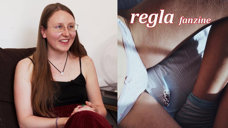 ¿Es posible vivir la regla de manera positiva? Sasha Pradkhan edita ‘Regla’, un fanzine sobre la menstruación.