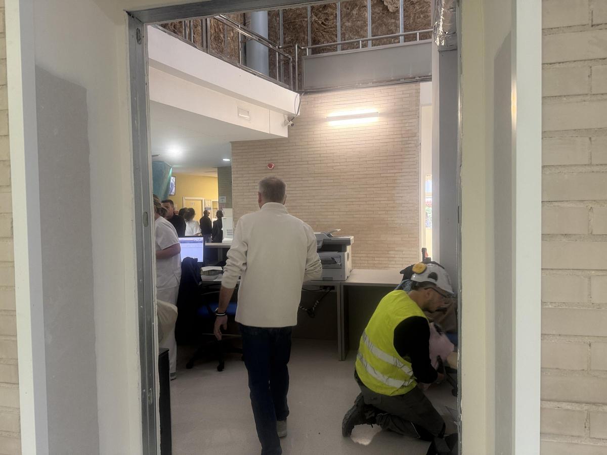 Una imagen del estado en el que se encuentra el mostrado de administración del centro.
