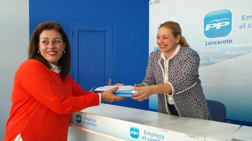 Astrid Pérez consolida su poder en el PP de Lanzarote