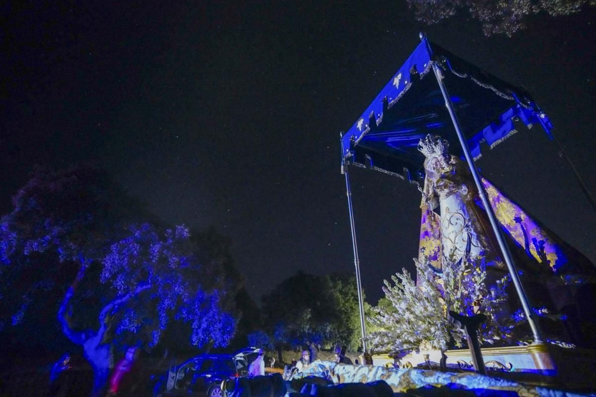 La Virgen de Luna regresa a su santuario desde Villanueva de Córdoba