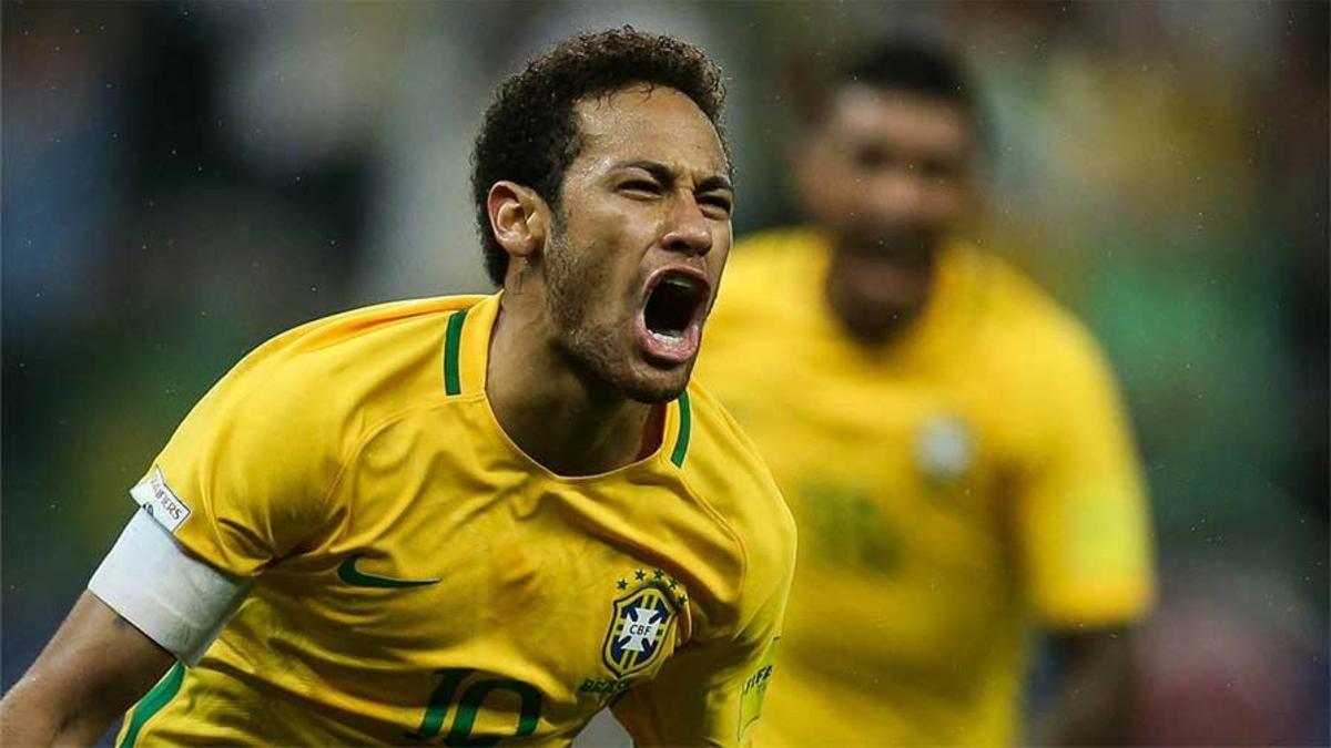 Neymar, eufórico