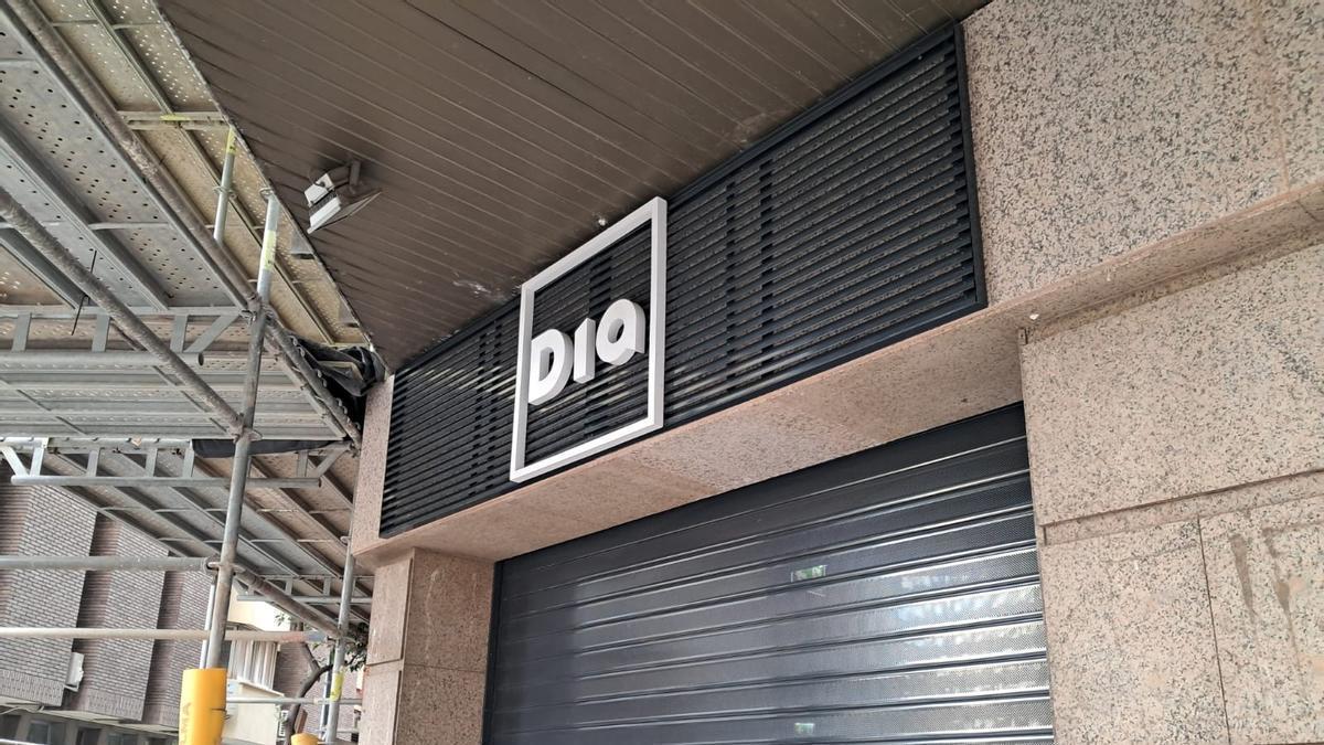 El nuevo supermercado de la cadena Dia en César Augusto
