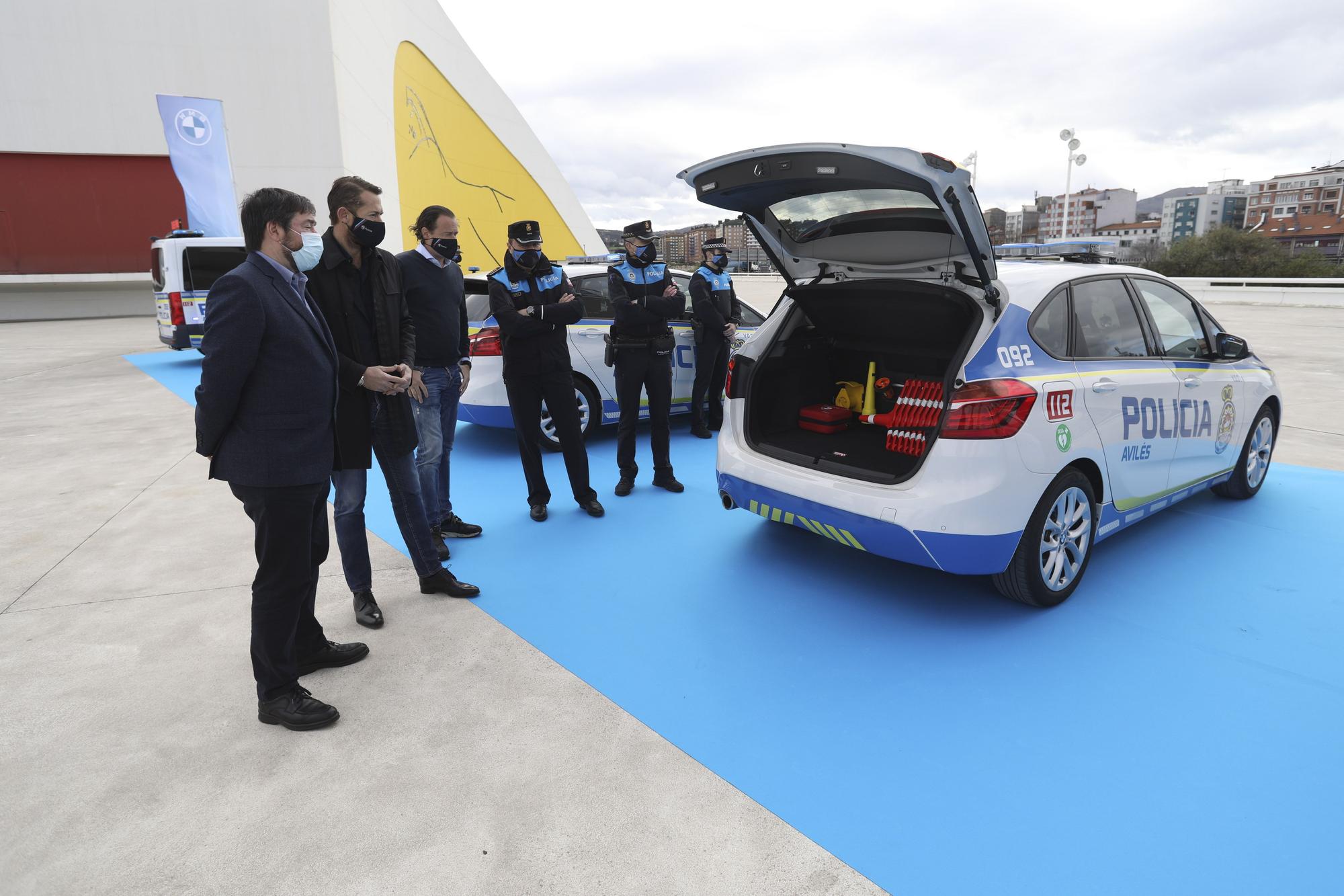 Así son los nuevos vehículos de la Policía Local de Avilés