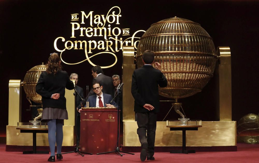 El Sorteo de Navidad en Imágenes