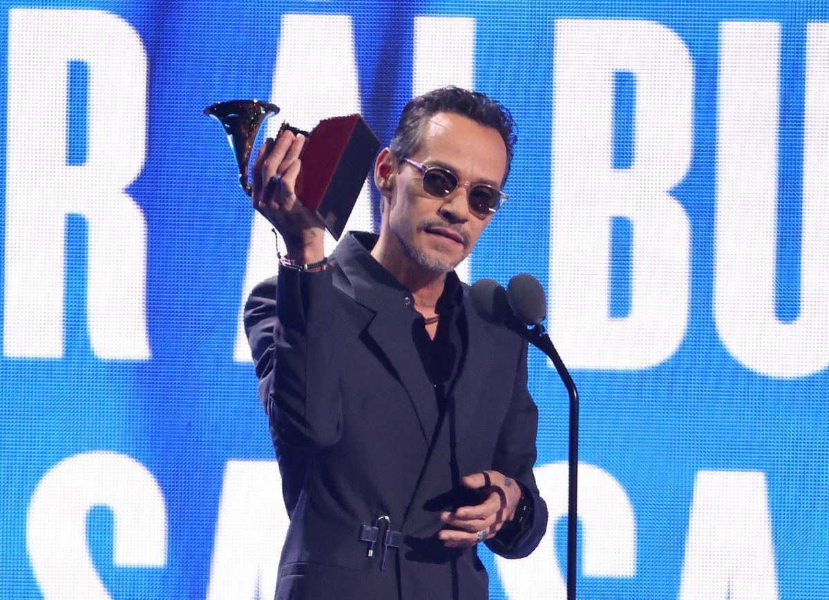 ’Pa´allá voy’, de Marc Anthony, se ha llevado el premio a mejor álbum de salsa